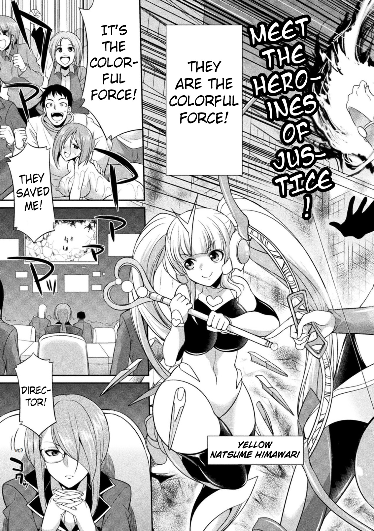 Hentai Manga Comic-Special Duty Squadron Colorful Force-Read-3